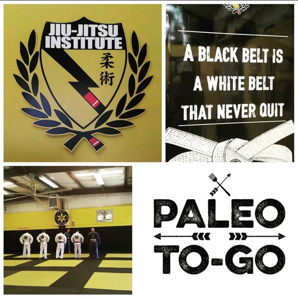 Paleo - BJJ - white belt - black belt - earned not issued